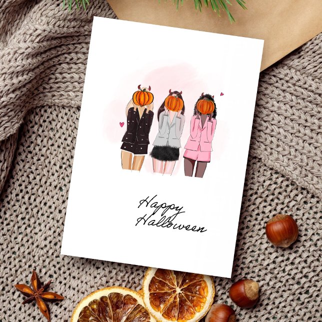 Invitación Chicas de Halloween (Subido por el creador)