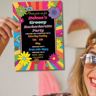 Invitación Chicas de la fiesta de la soltera plan de Boda de