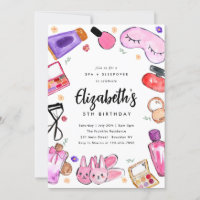 Chicas de maquillaje Cute Slumber Sleepover Spa Cu