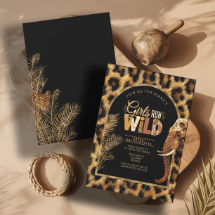 Invitación Chicas Desmelenadas Safari Despedida de Soltera ID
