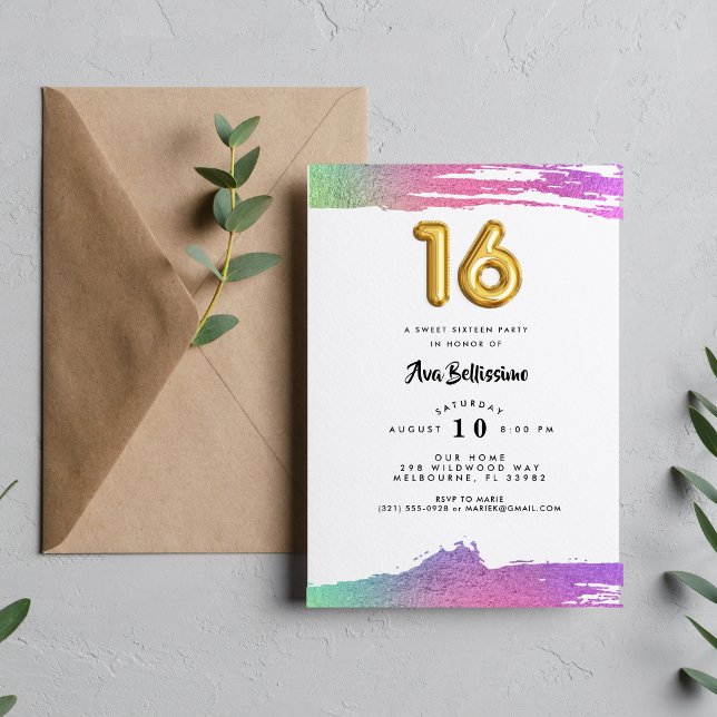 Invitación Chicas Dulce Dieciséis Fotos de Cumpleaños (Subido por el creador)