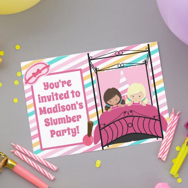 Invitación Chicas Fiesta de hueso Cumpleaños Bonito Dorada (Subido por el creador)