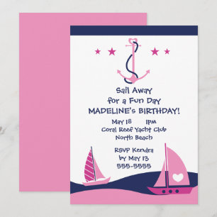 Invitación Chicas Fiesta Náutico
