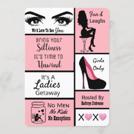 Invitación Chicas Getaway