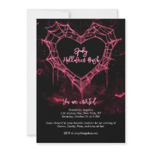 Chicas góticos rosados de la web de Heart Spider F