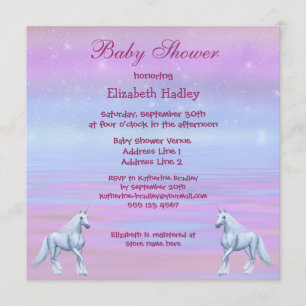 Invitación Chicas mágicos Baby Shower de la fantasía de los