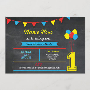 Invitación Chicas principales de color de cumpleaños Niños pr