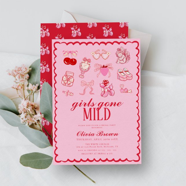 Invitación Chicas se fueron con la mano suave y la ducha de n (Subido por el creador)