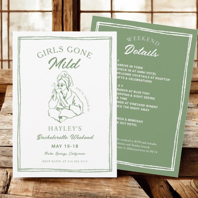 Invitación Chicas se fueron de fiesta infantil de balneario (Subido por el creador)