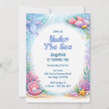 Chicas Sirena del Océano Bajo el Mar Segundo Cumpl