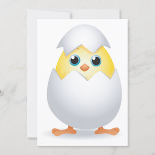 Invitación Chick Hatching