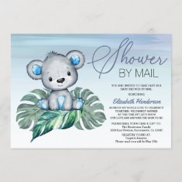 Invitación Chico Baby Shower Por Correo