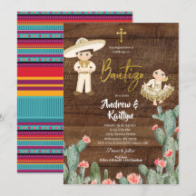 Chico Chica guerrero de oro ruso Twin Bautizo I