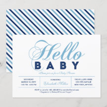 Chico de tipografía moderna Baby Shower, Sprinkle
