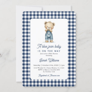 Invitación Chico de vaqueros Baby Shower
