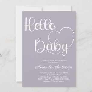 Invitación Chico Duende Elegante Minimalista Cumpleaños de Ni
