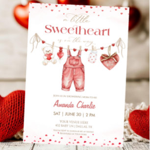Invitación Chico dulce ducha de bebé