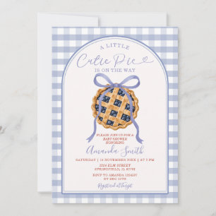 Invitación Chico Dulce Pastelito Está en Camino Fiesta de Beb