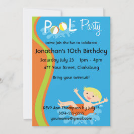 Invitación Chico Fiesta del grupo