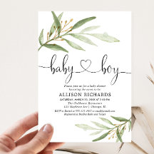 Chico invitado a la ducha simple vegetación modern