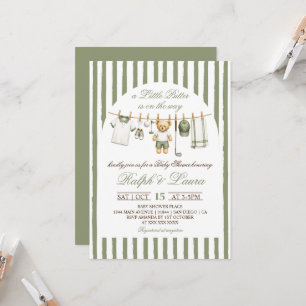Invitación Chico Putter Está En Camino Baby Shower