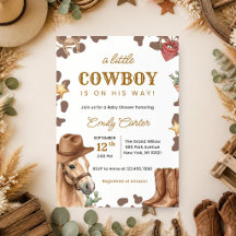 Chico Vaquero Está En Camino Baby Shower