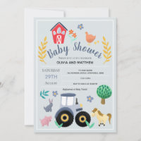 Chicos Dulces Granja Rústica Tractor Country Baby