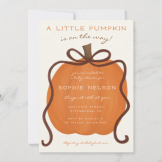 Invitación Chicozapote En Camino Baby Shower
