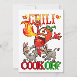 Invitación Chili Cook Off Invitation