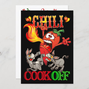 Invitación Chili Cook Off Invitation