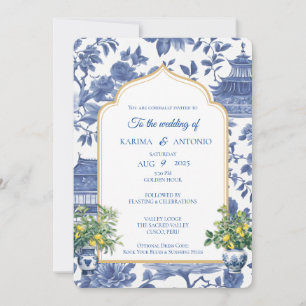 Invitación Chinoiserie moda-boutique Limoncello Infusión