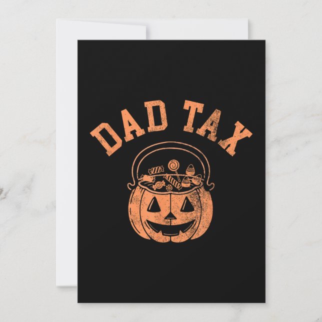 Invitación Chiste de papá (Anverso)