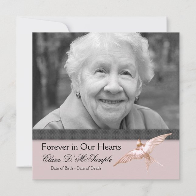 Invitación Choca negra rosa para las mujeres foto Invitacione (Anverso)