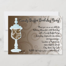Chocolate Candy Buffet Bar, urn de dulces