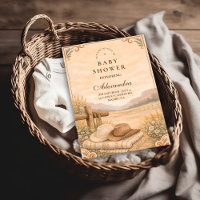 Chorreada del Desierto Occidental para Baby Shower