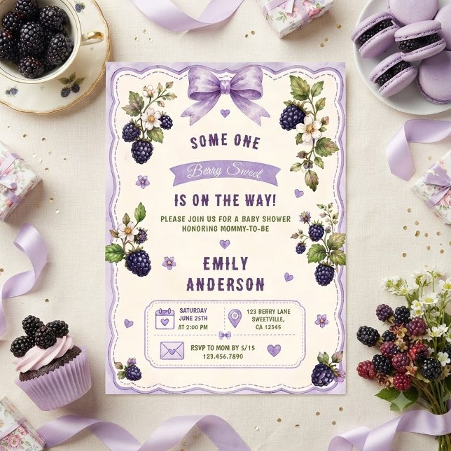 Invitación Chorreado de Acuarela Cumpleaños del Bebe (Subido por el creador)
