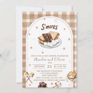 Invitación Chorreado de acuarela más para amar ducha de bebé