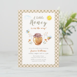 Invitación Chorreado de bebé de abeja de miel Baby Shower