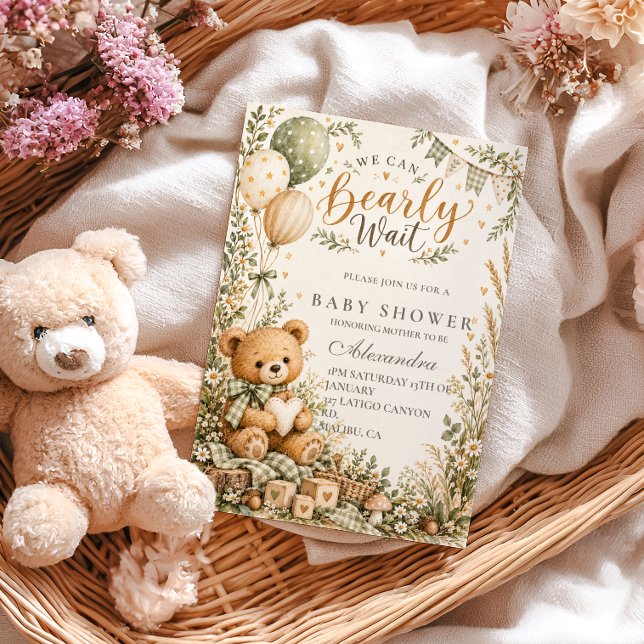 Invitación Chorreado de bosque de cuento de hadas (Subido por el creador)
