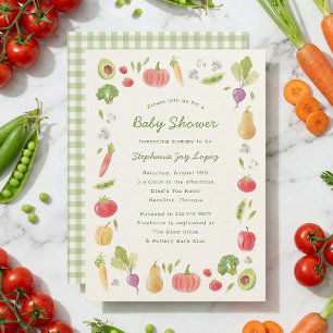 Invitación Chorreado de Verduras en el Mercado del Agricultor
