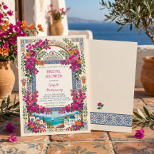 Chorro de Novia Mediterráneo Griego de Buganvilla