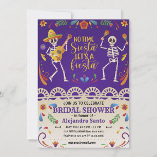 Invitación Chorro del 5 de Mayo Fiesta Mexicana para Despedid