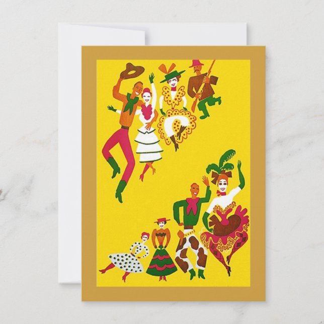 Invitación Chowboy invitado a debate sobre el tema del Fiesta (Anverso)