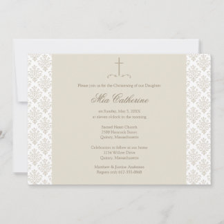 Invitación Christening/Baptism