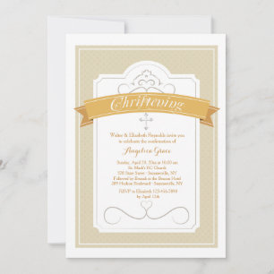 Invitación Christening Blessting