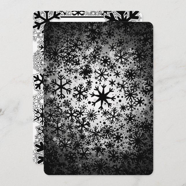 Invitación Christmas Party (Anverso / Reverso)