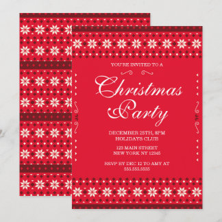 Invitación Christmas Party Invitation