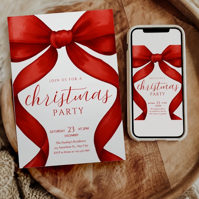 Invitación Christmas Party invitation Friendsmas Invite (Subido por el creador)