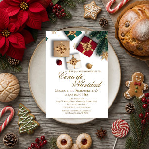 Invitación Christmas Party Invitation Posada Navideña