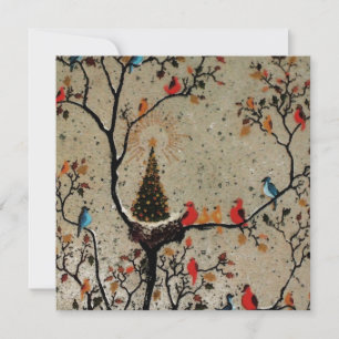 Invitación Christmas Tree Nest ~  Invitations